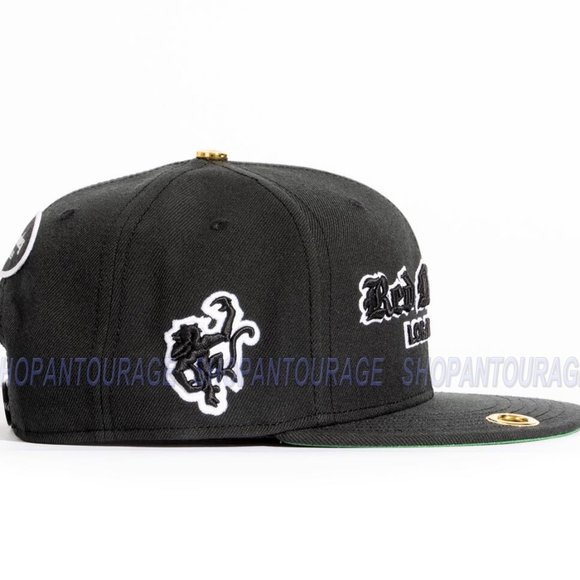 Red Monkey OG Flat Visor Classic Black RM1381 Limited Unisex Snapback Hat Cap - Picture 8 of 8
